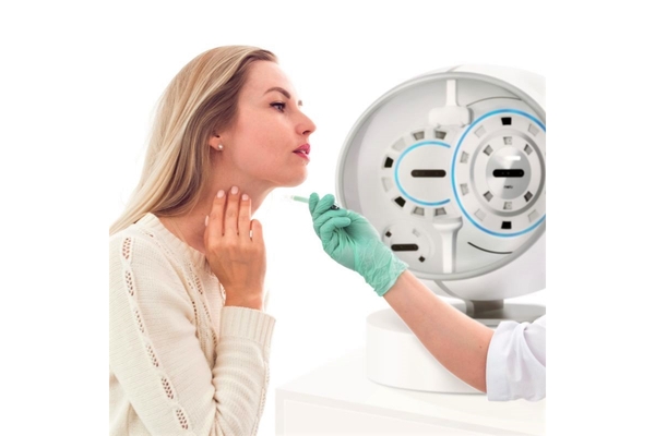Woman getting consultation with dermatologist